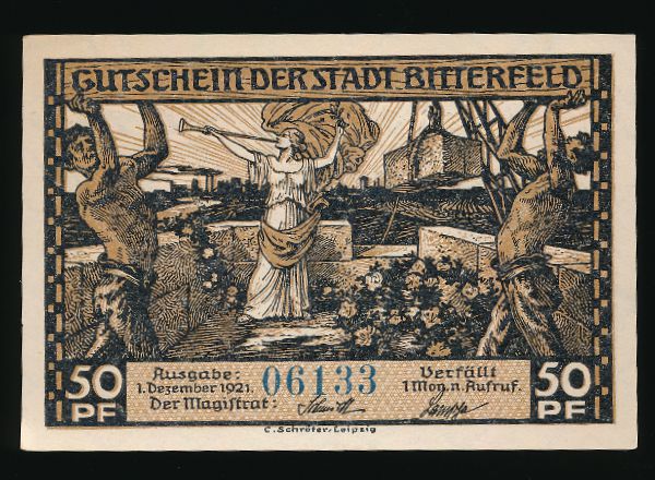 Нотгельды Германии, 50 пфеннигов (1921 г.)