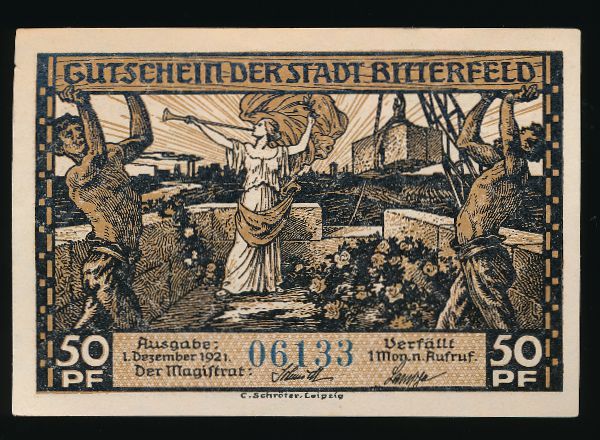 Нотгельды Германии, 50 пфеннигов (1921 г.)