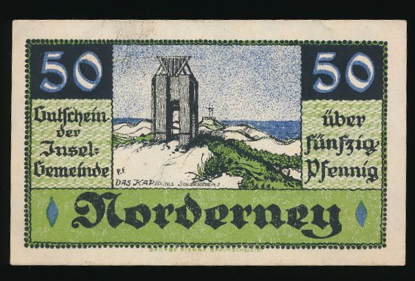 Нотгельды Германии, 50 пфеннигов (1920 г.)