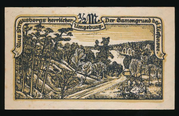 Нотгельды Германии, 1/2 марки (1921 г.)