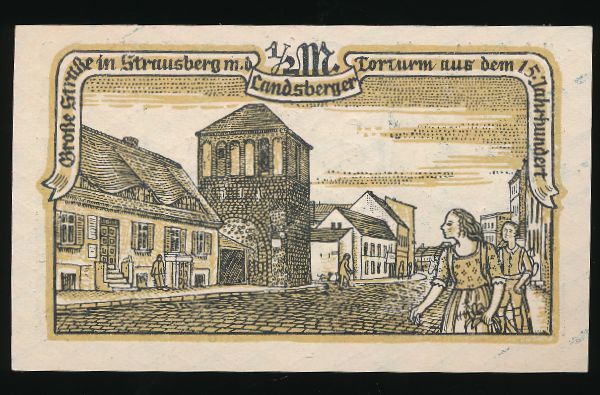 Нотгельды Германии, 1/2 марки (1921 г.)