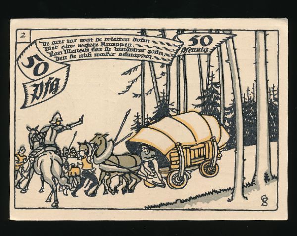 Нотгельды Германии, 50 пфеннигов (1921 г.)