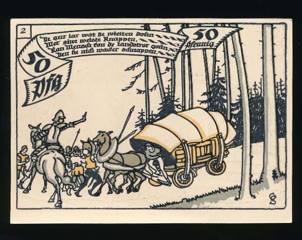 Нотгельды Германии, 50 пфеннигов (1921 г.)