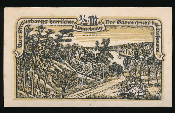 Нотгельды Германии, 1/2 марки (1921 г.)