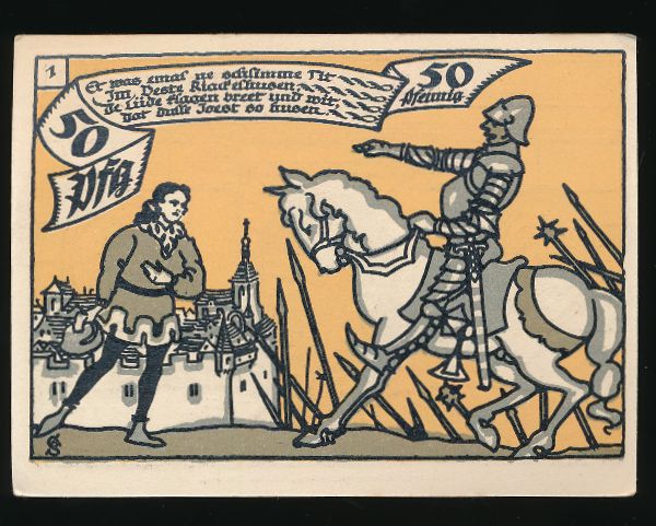 Нотгельды Германии, 50 пфеннигов (1921 г.)