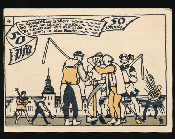 Нотгельды Германии, 50 пфеннигов (1921 г.)