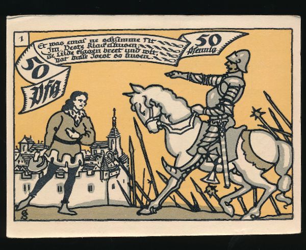 Нотгельды Германии, 50 пфеннигов (1921 г.)