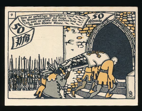 Нотгельды Германии, 50 пфеннигов (1921 г.)