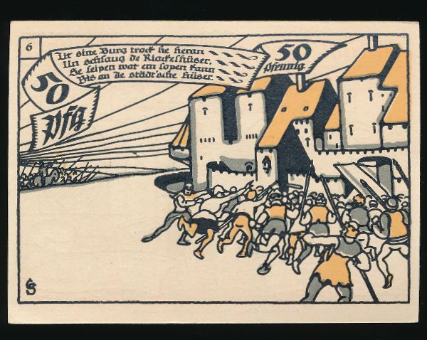 Нотгельды Германии, 50 пфеннигов (1921 г.)