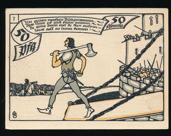 Нотгельды Германии, 50 пфеннигов (1921 г.)