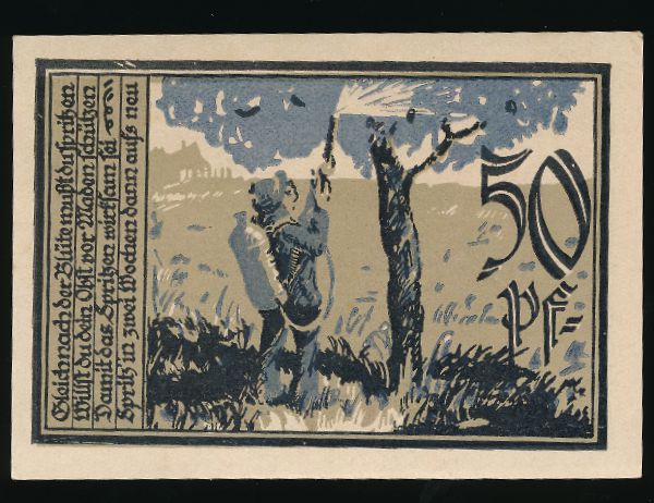 Нотгельды Германии, 50 пфеннигов (1922 г.)