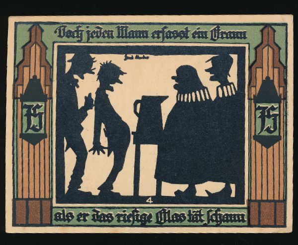 Нотгельды Германии, 75 пфеннигов (1921 г.)