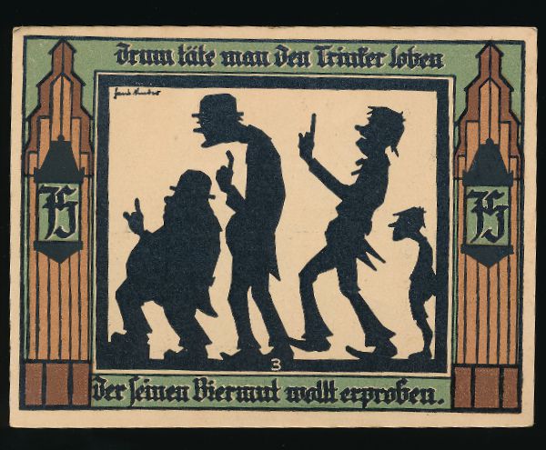 Нотгельды Германии, 75 пфеннигов (1921 г.)