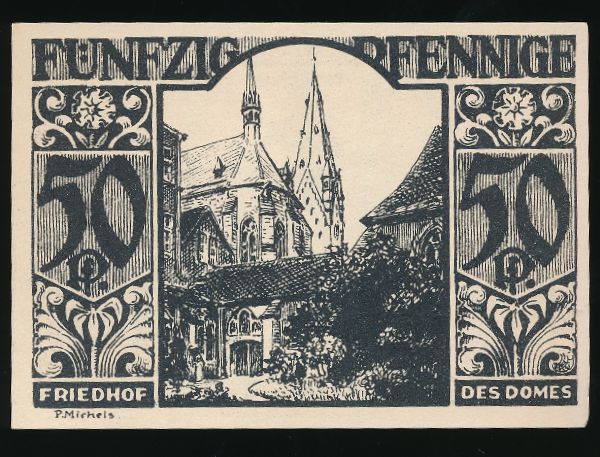 Нотгельды Германии, 50 пфеннигов (1921 г.)