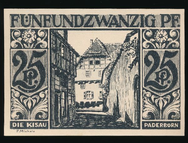 Нотгельды Германии, 25 пфеннигов (1921 г.)