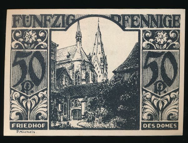 Нотгельды Германии, 50 пфеннигов (1921 г.)