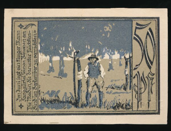 Нотгельды Германии, 50 пфеннигов (1921 г.)