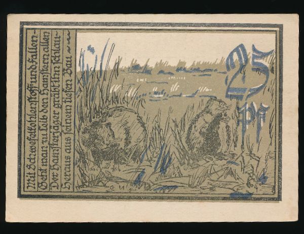 Нотгельды Германии, 25 пфеннигов (1921 г.)
