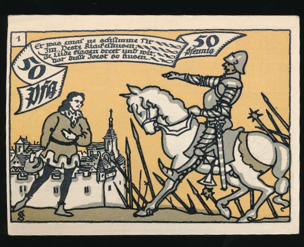 Нотгельды Германии, 50 пфеннигов (1921 г.)