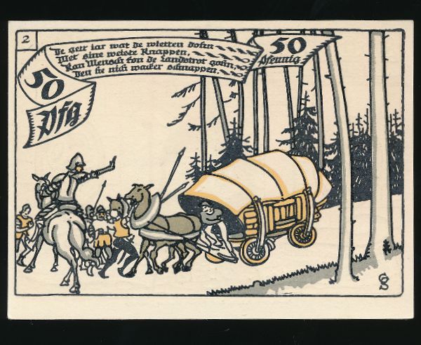 Нотгельды Германии, 50 пфеннигов (1921 г.)