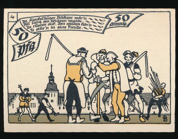 Нотгельды Германии, 50 пфеннигов (1921 г.)