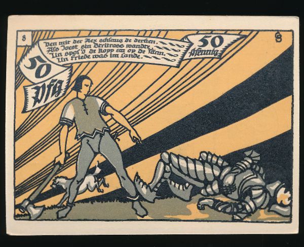 Нотгельды Германии, 50 пфеннигов (1921 г.)