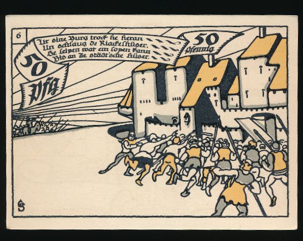 Нотгельды Германии, 50 пфеннигов (1921 г.)