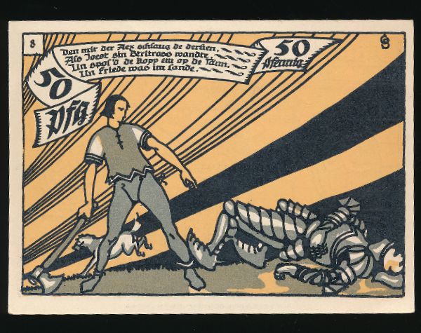 Нотгельды Германии, 50 пфеннигов (1921 г.)