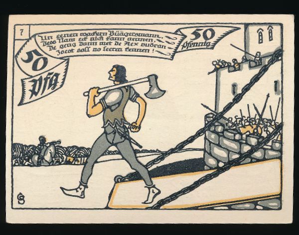 Нотгельды Германии, 50 пфеннигов (1921 г.)