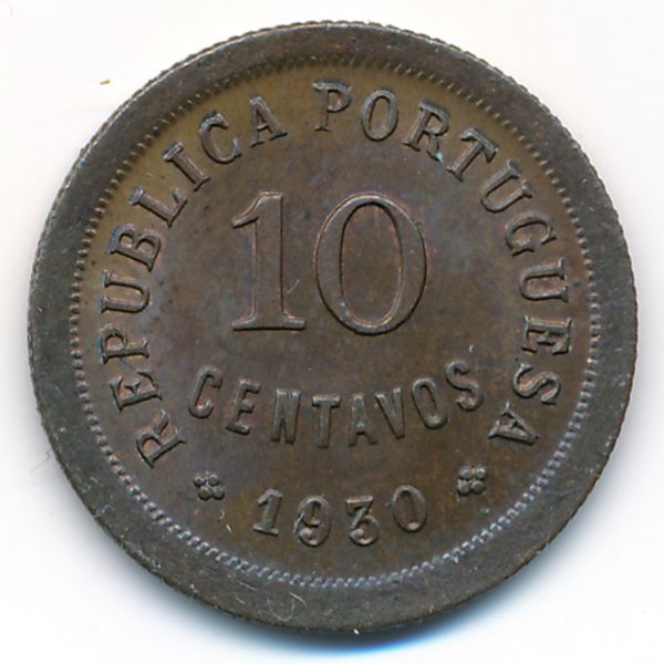Кабо-Верде, 10 сентаво (1930 г.)