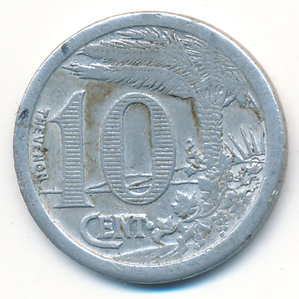 Алжир, 10 сентим (1921 г.)