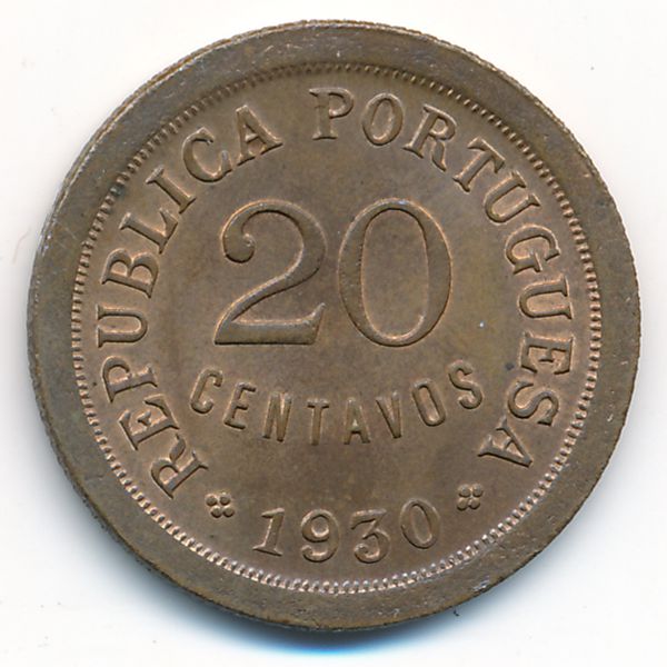 Кабо-Верде, 20 сентаво (1930 г.)