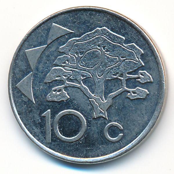 Намибия, 10 центов (1998 г.)