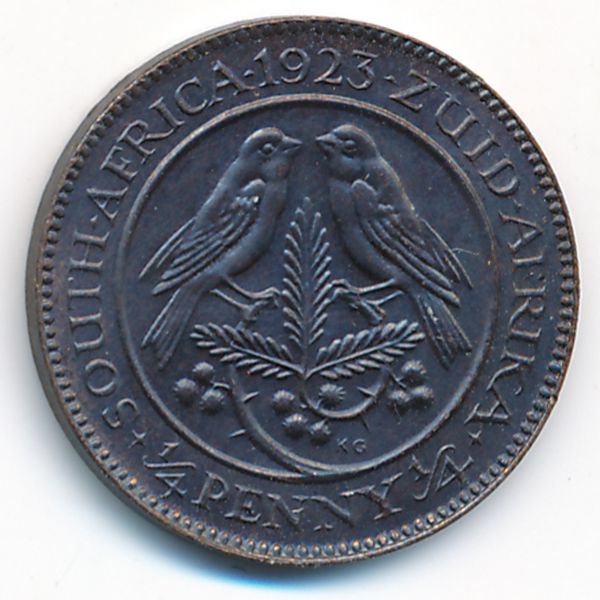 ЮАР, 1/4 пенни (1923 г.)