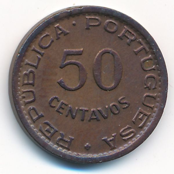 Ангола, 50 сентаво (1957 г.)