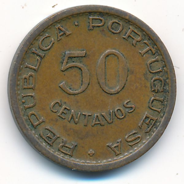 Ангола, 50 сентаво (1954 г.)