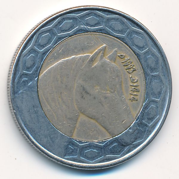 Алжир, 100 динаров (1993 г.)