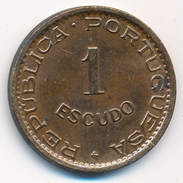 Ангола, 1 эскудо (1953 г.)