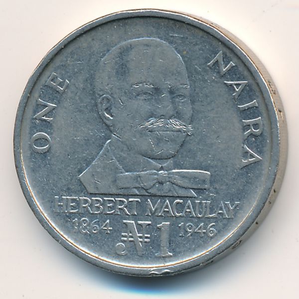 Нигерия, 1 найра (1991 г.)