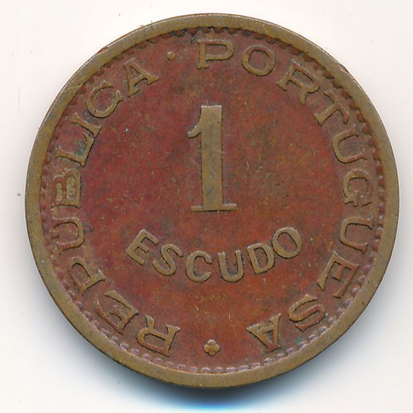 Ангола, 1 эскудо (1963 г.)