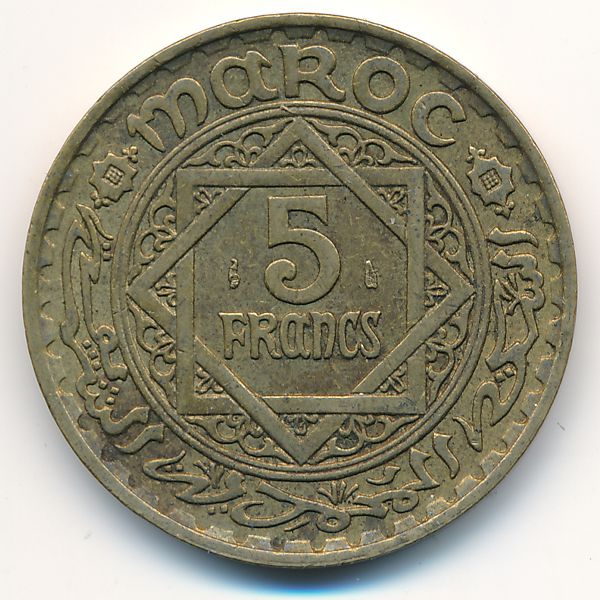 Марокко, 5 франков (1946 г.)
