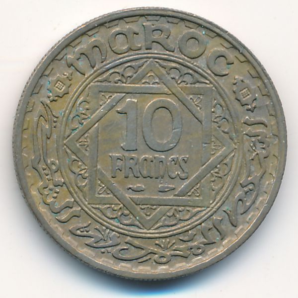 Марокко, 10 франков (1947 г.)