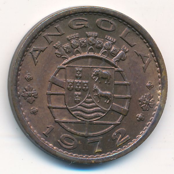 Ангола, 1 эскудо (1972 г.)