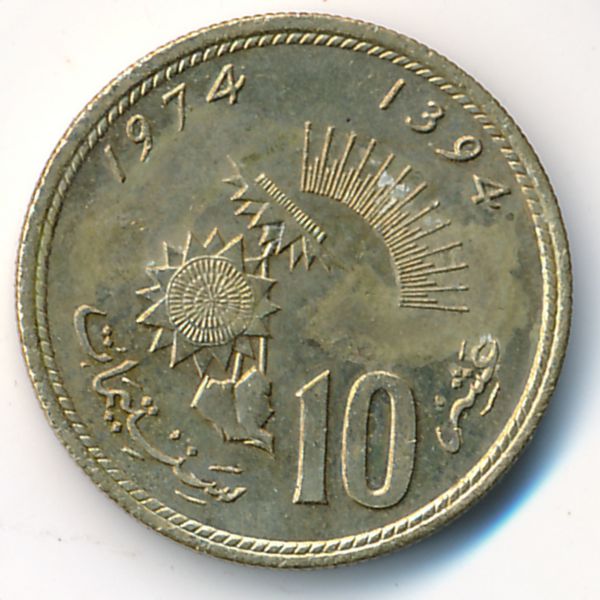 Марокко, 10 сантим (1974 г.)