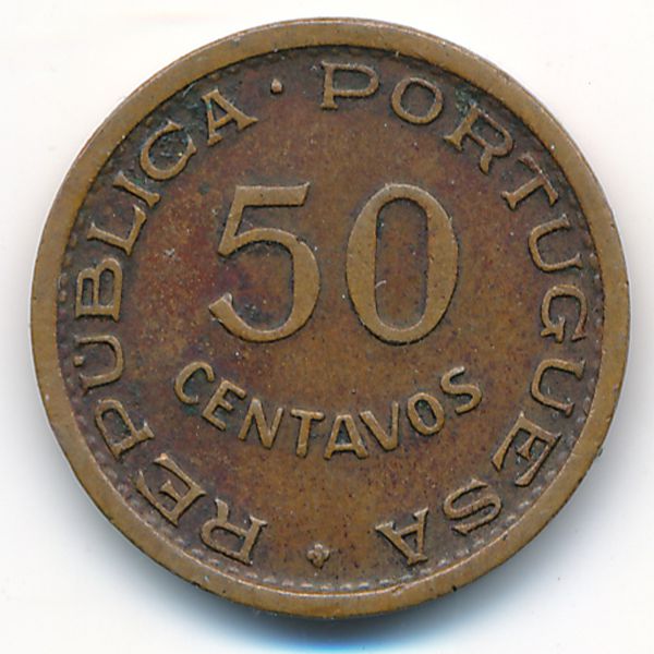 Ангола, 50 сентаво (1954 г.)