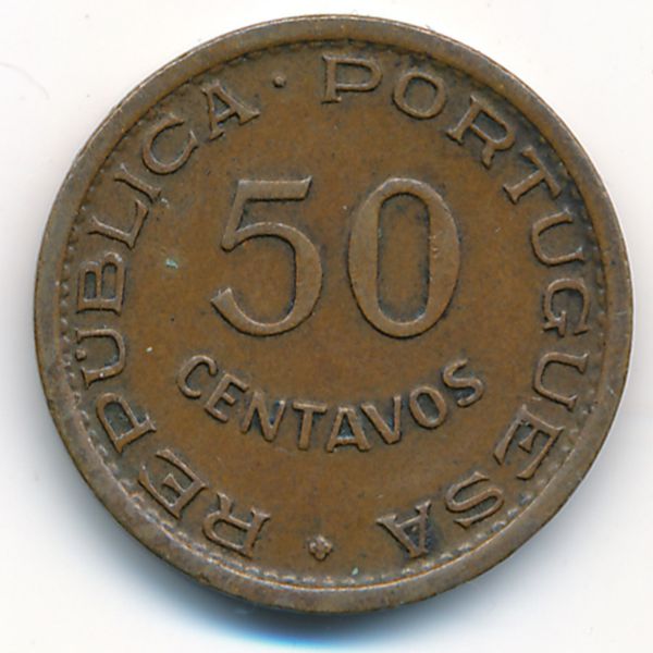 Ангола, 50 сентаво (1954 г.)