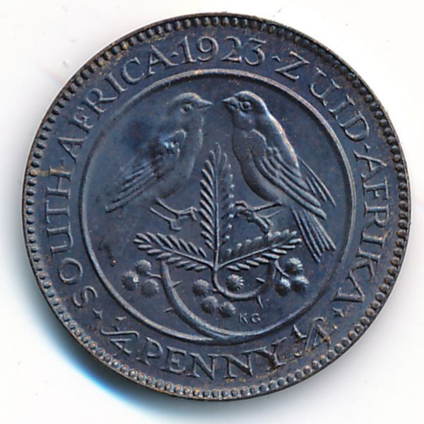 ЮАР, 1/4 пенни (1923 г.)