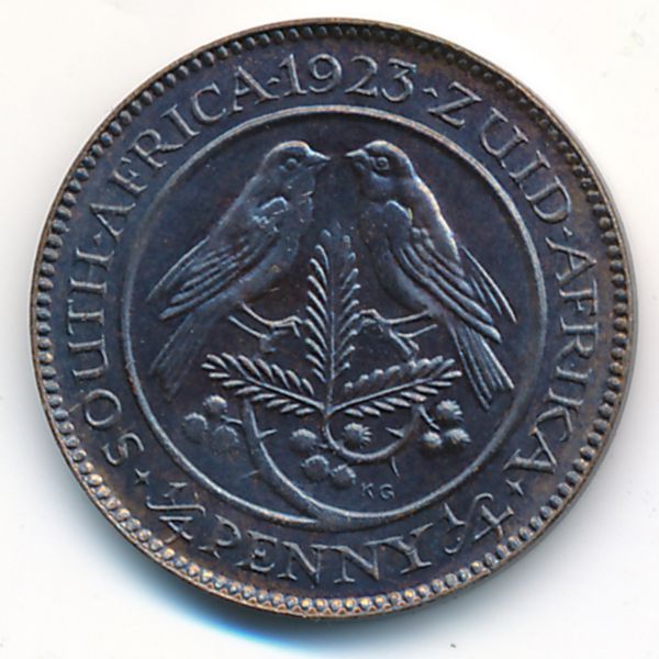 ЮАР, 1/4 пенни (1923 г.)