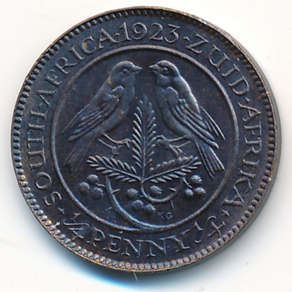 ЮАР, 1/4 пенни (1923 г.)