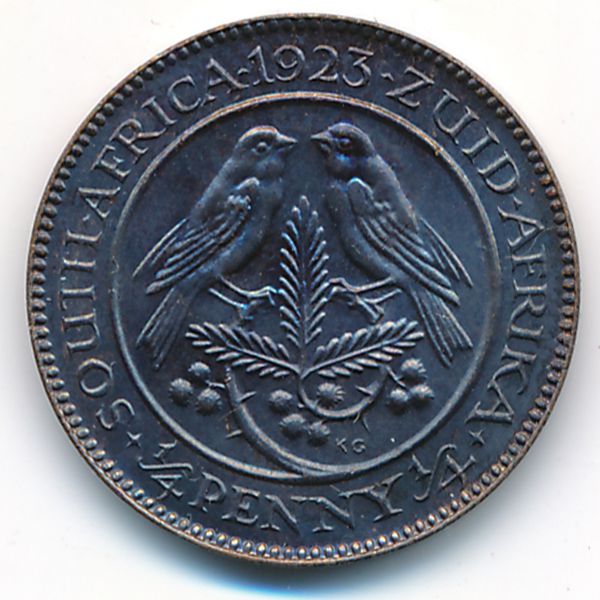 ЮАР, 1/4 пенни (1923 г.)